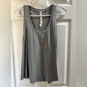 Lululemon Gray Love Tank Size 4 Stained